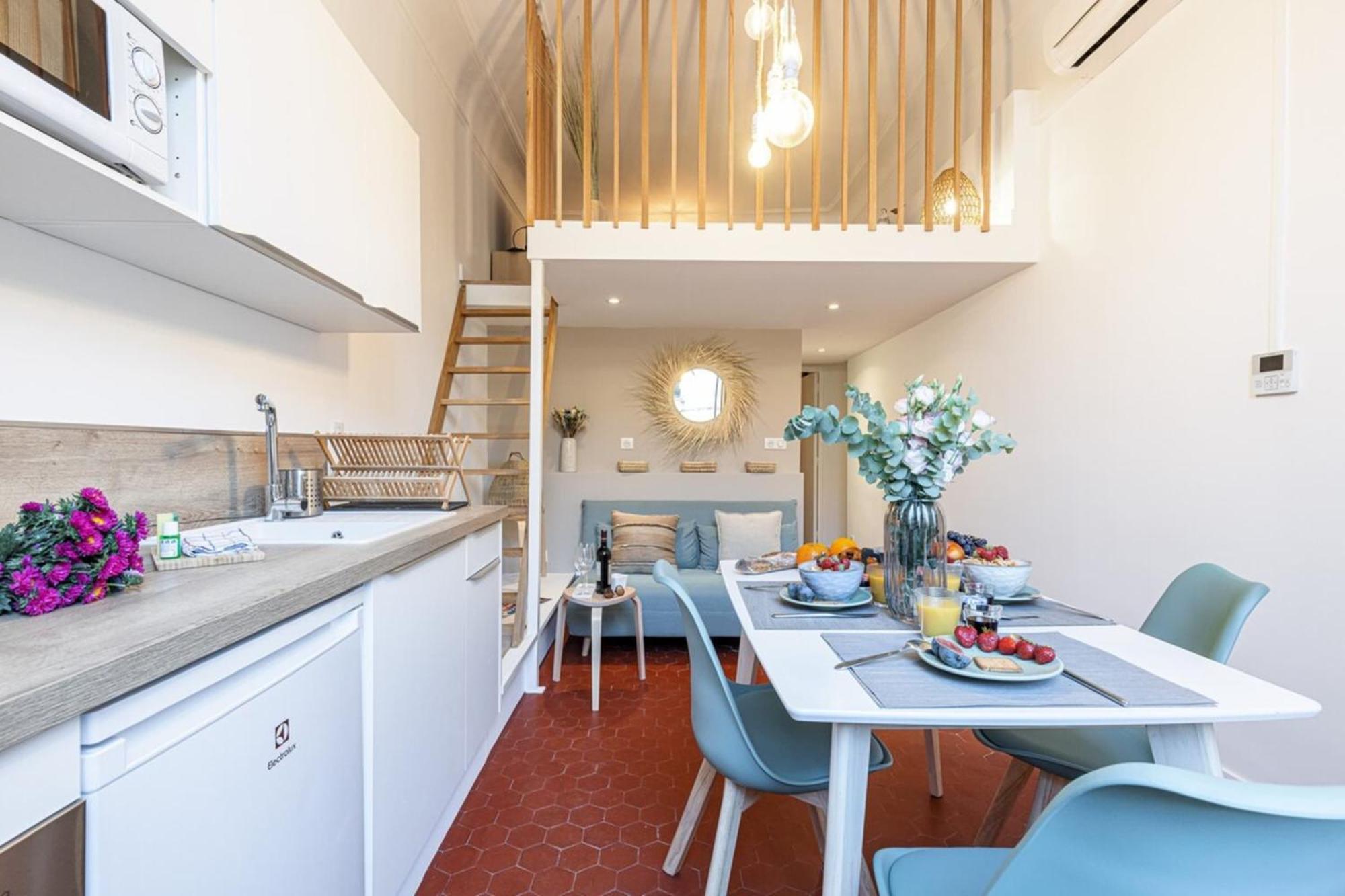 Prefecture 15 - Old Town Duplex 2 Doubles Beds Apartment Nice Luaran gambar